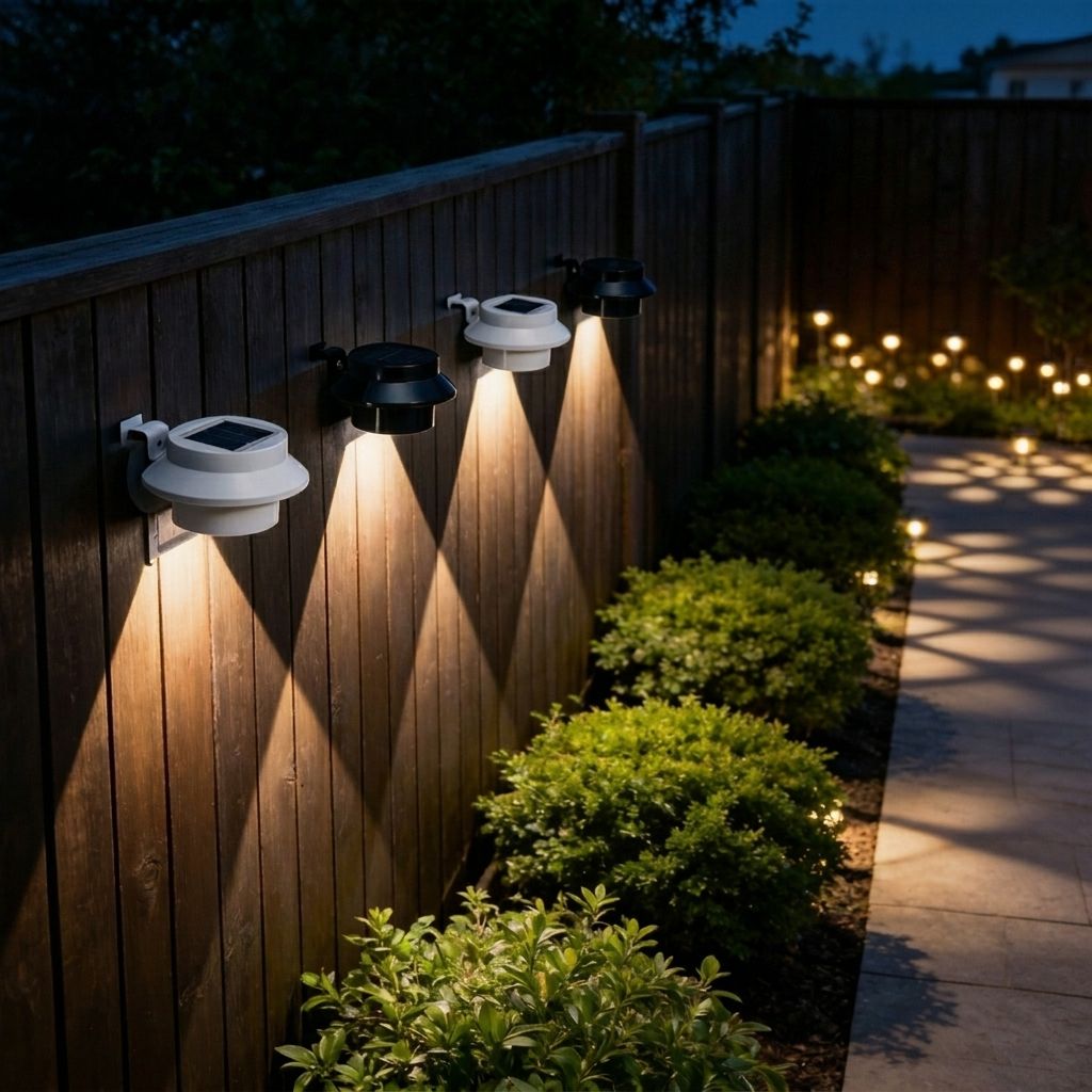 Solar Powered Smart Wall Light with Auto Dusk-to-Dawn Sensor — image 1
