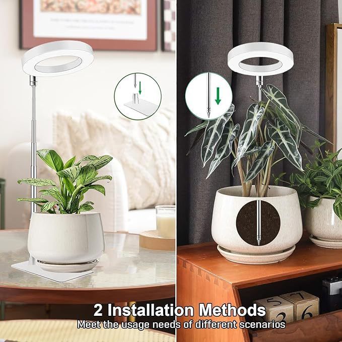 Full Spectrum LED Plant Grow Light with Telescopic Stand view 7