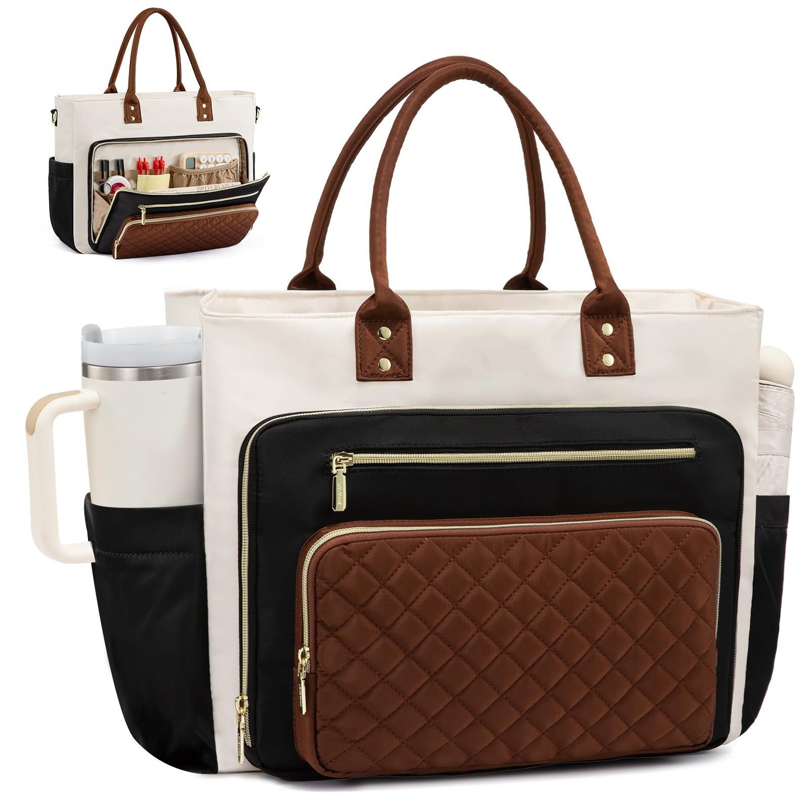 Large Capacity Tote Bag for Work view 9