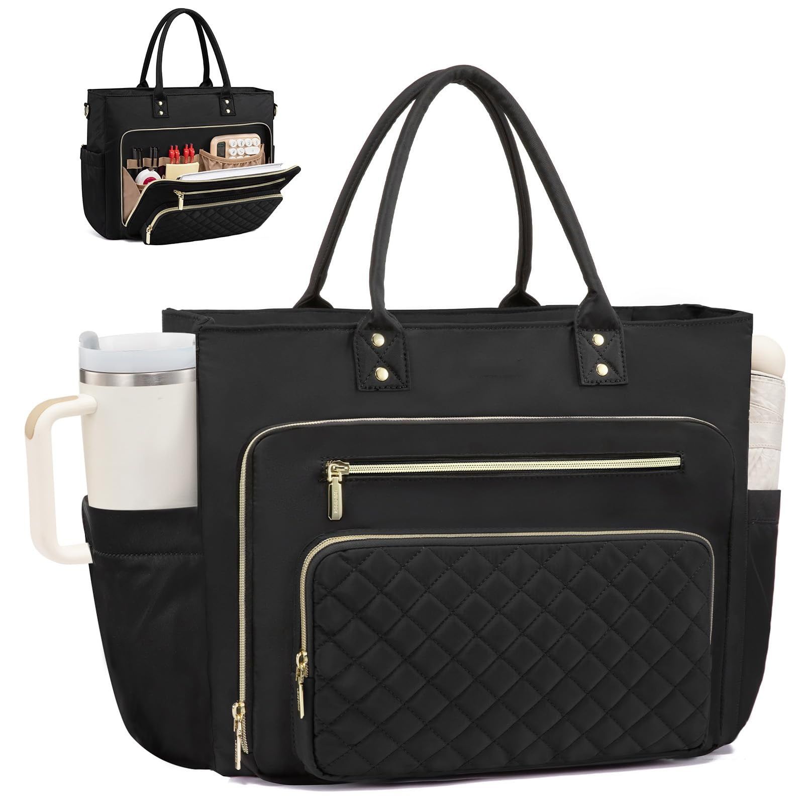 Large Capacity Tote Bag for Work view 10