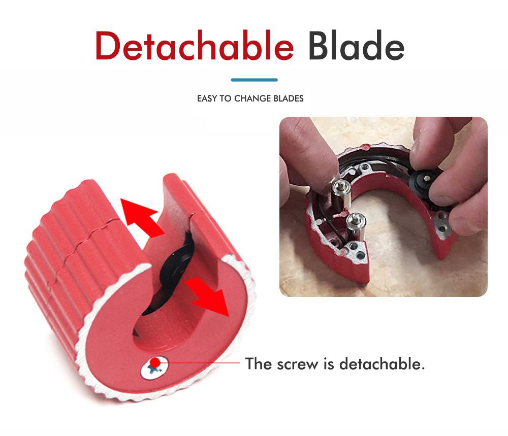 Mini Pipe Cutter Tool with Copper Aluminum PVC Tube Cutting for Plumbing view 10