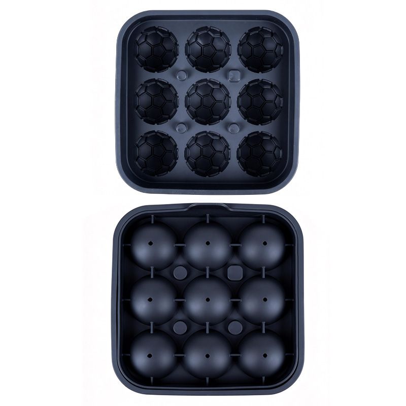 Create Soccer Ball Ice Cubes & Treats with This 9-Cavity Silicone Mold view 7