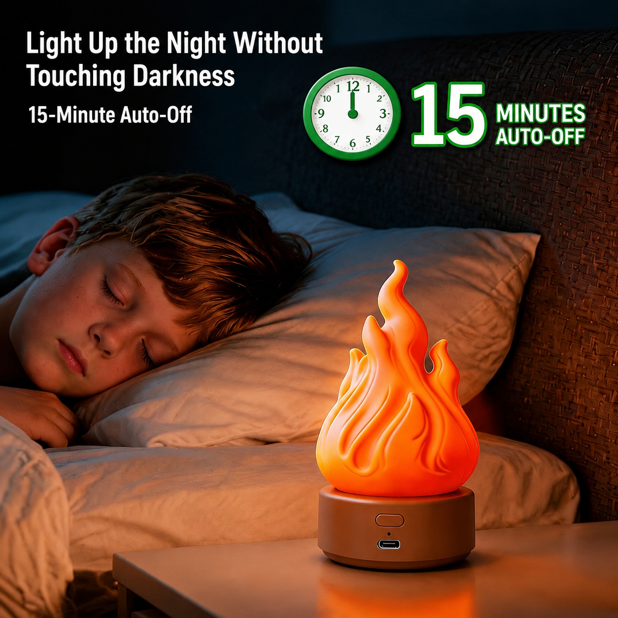 Bring the cozy, flickering charm of a realistic flame to any space with this view 6
