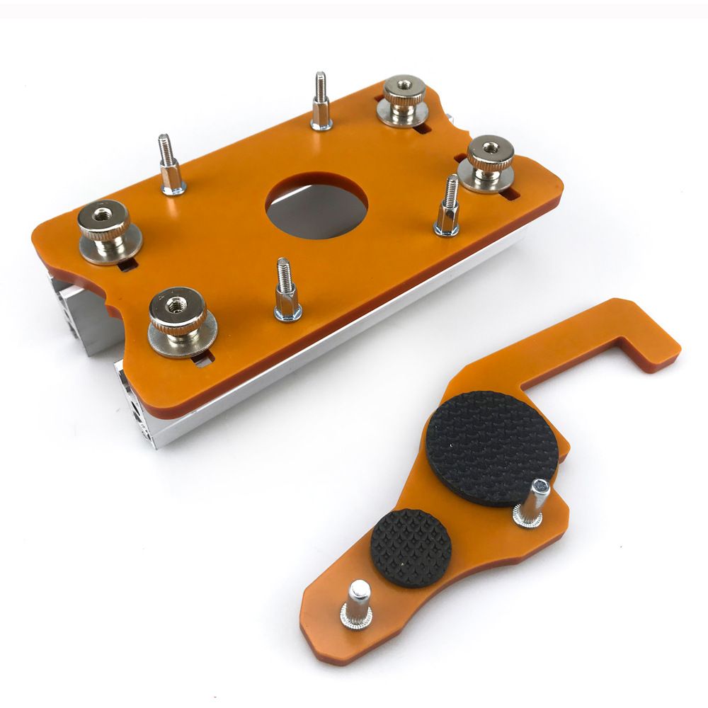 Multi-Function Router Slotting Jig with Adjustable Base for Woodworking Trimming view 14