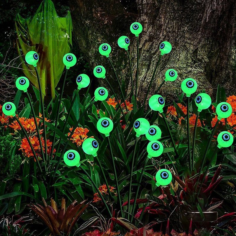 Solar Halloween Dancing Eyeball Stake Lights