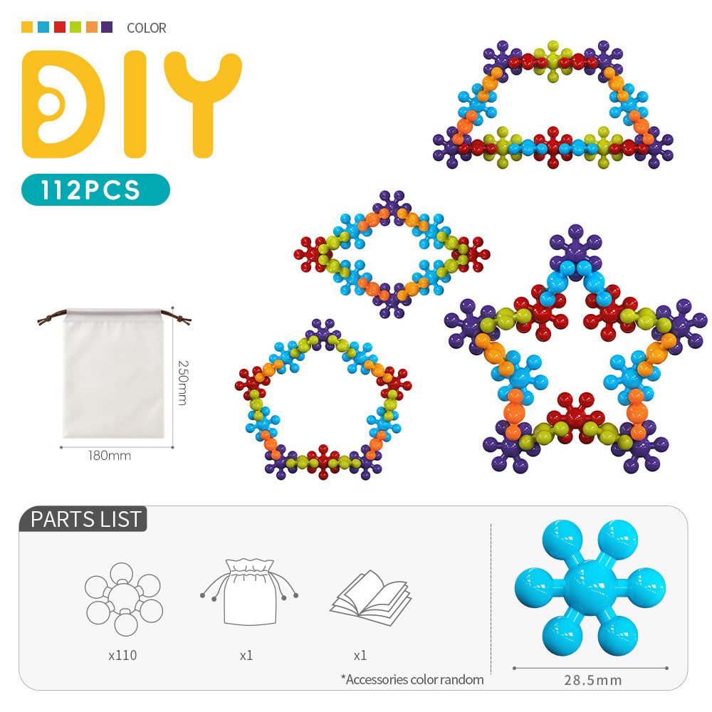 3D Plum Blossom Building Blocks for Kids – DIY Creative Puzzle Toy for Ages 3+ view 6