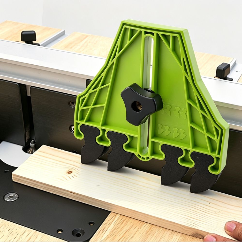 Versatile Woodworking Featherboard with EVA Pressure Teeth for Table Saws view 4