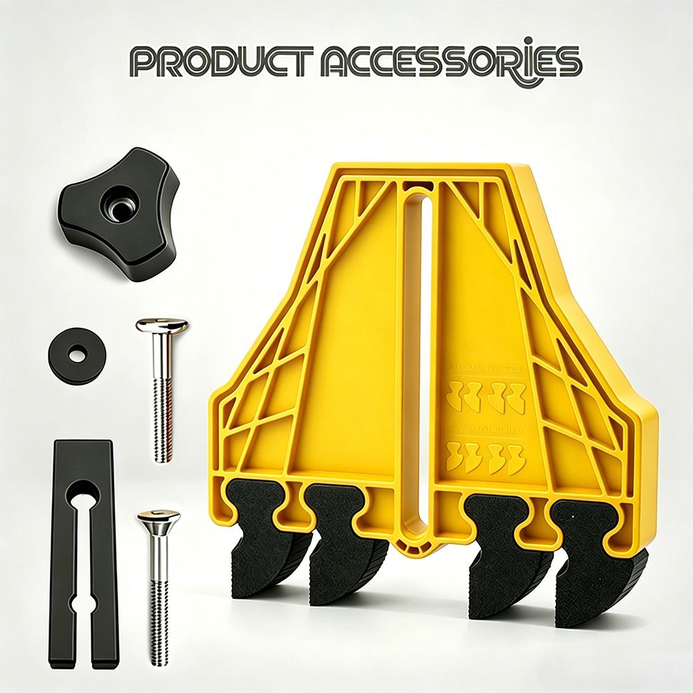 Versatile Woodworking Featherboard with EVA Pressure Teeth for Table Saws view 13