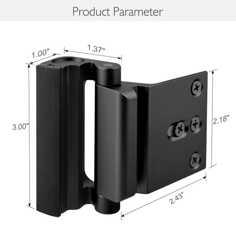 Heavy Duty Flip Door Lock for Home Security view 2