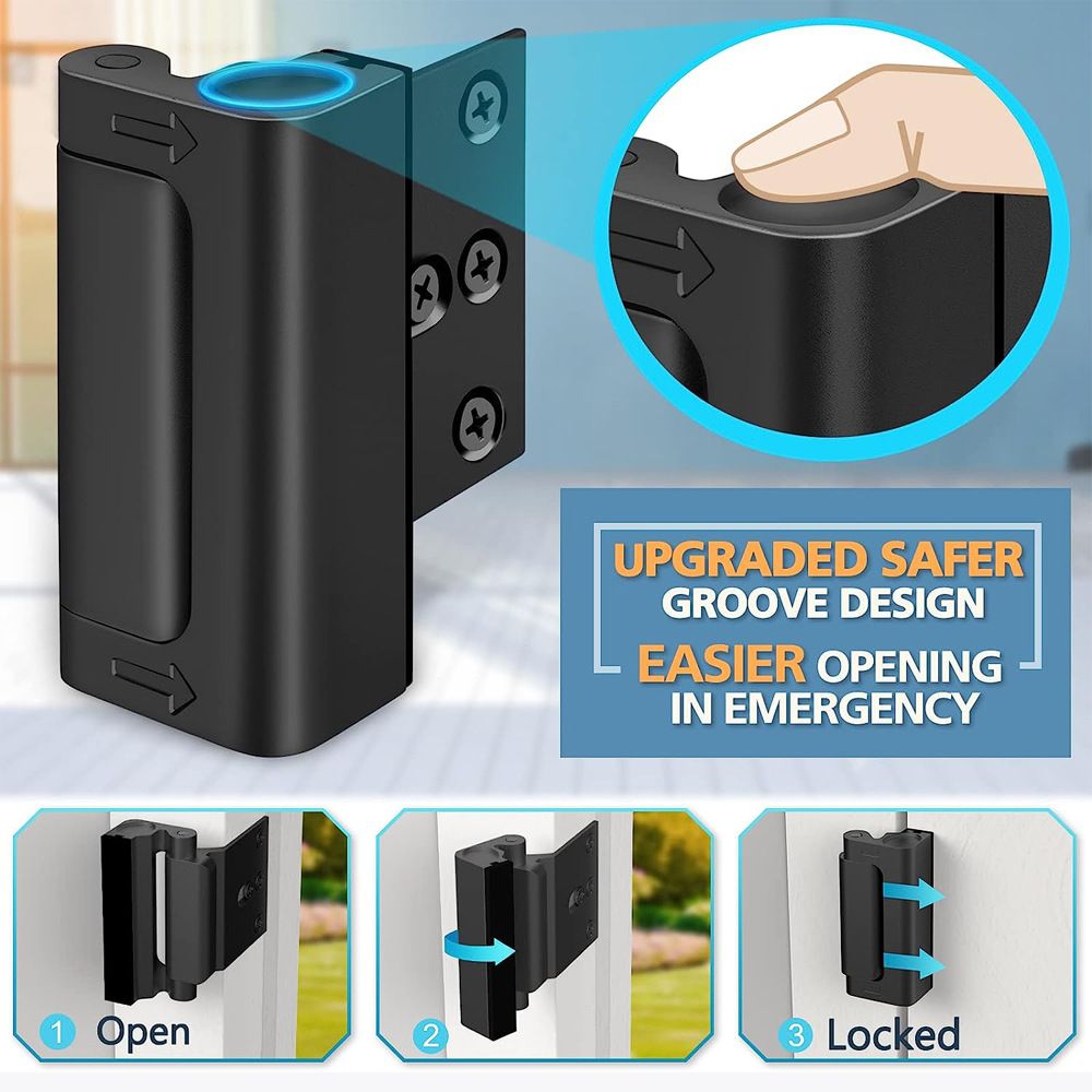 Heavy Duty Flip Door Lock for Home Security view 6