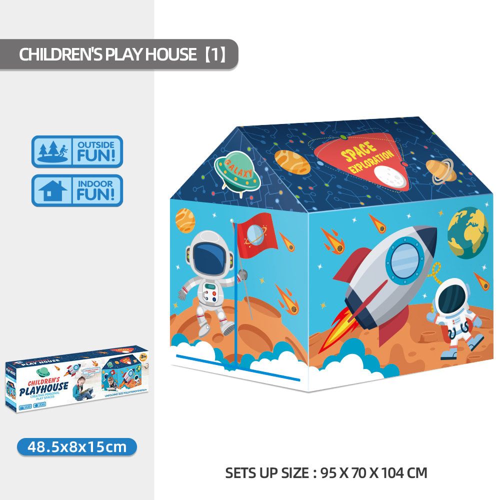 Kids Play Tent Theme House for Indoor Outdoor Fun view 4