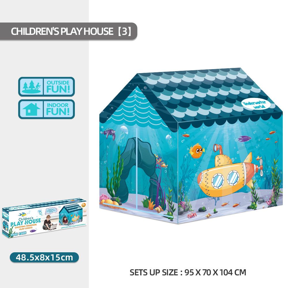 Kids Play Tent Theme House for Indoor Outdoor Fun view 6