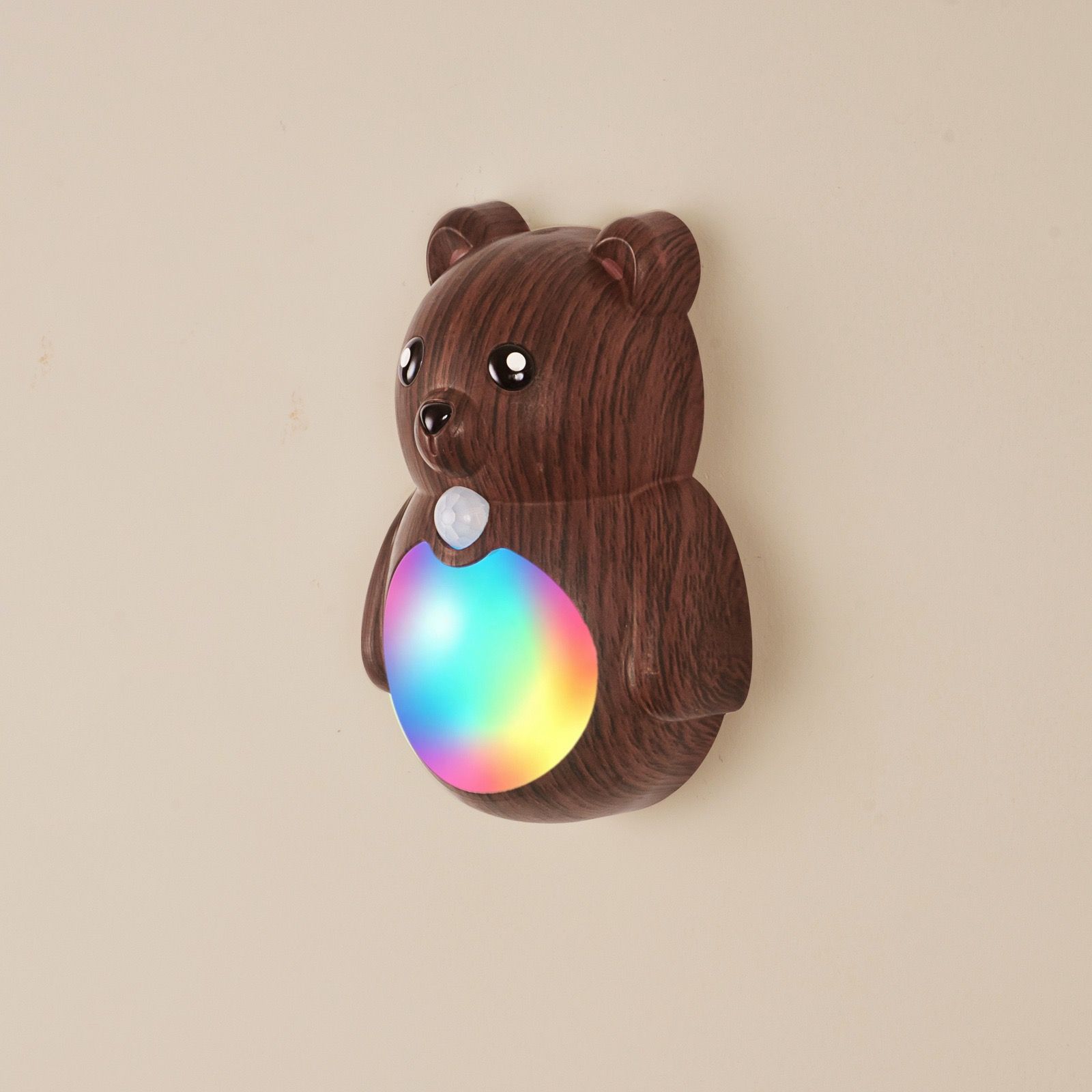 Adorable Cartoon Bear Magnetic Motion Sensor Night Light – Rechargeable LED view 13