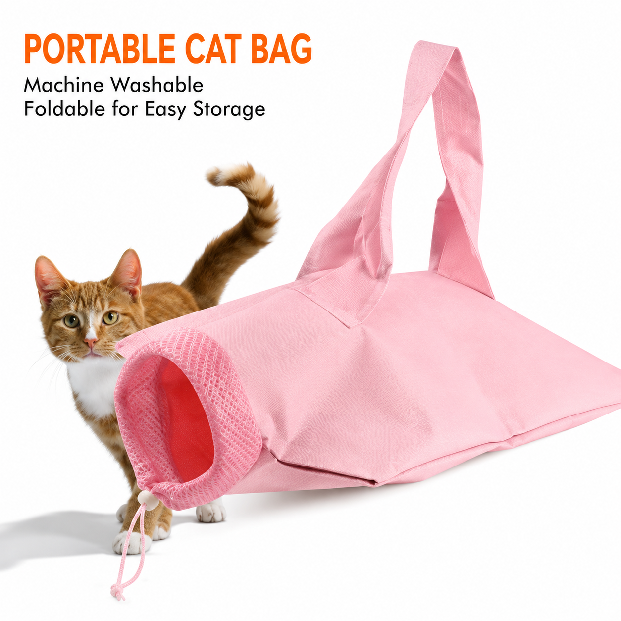 Portable Cat Carrier Bag for Travel view 10