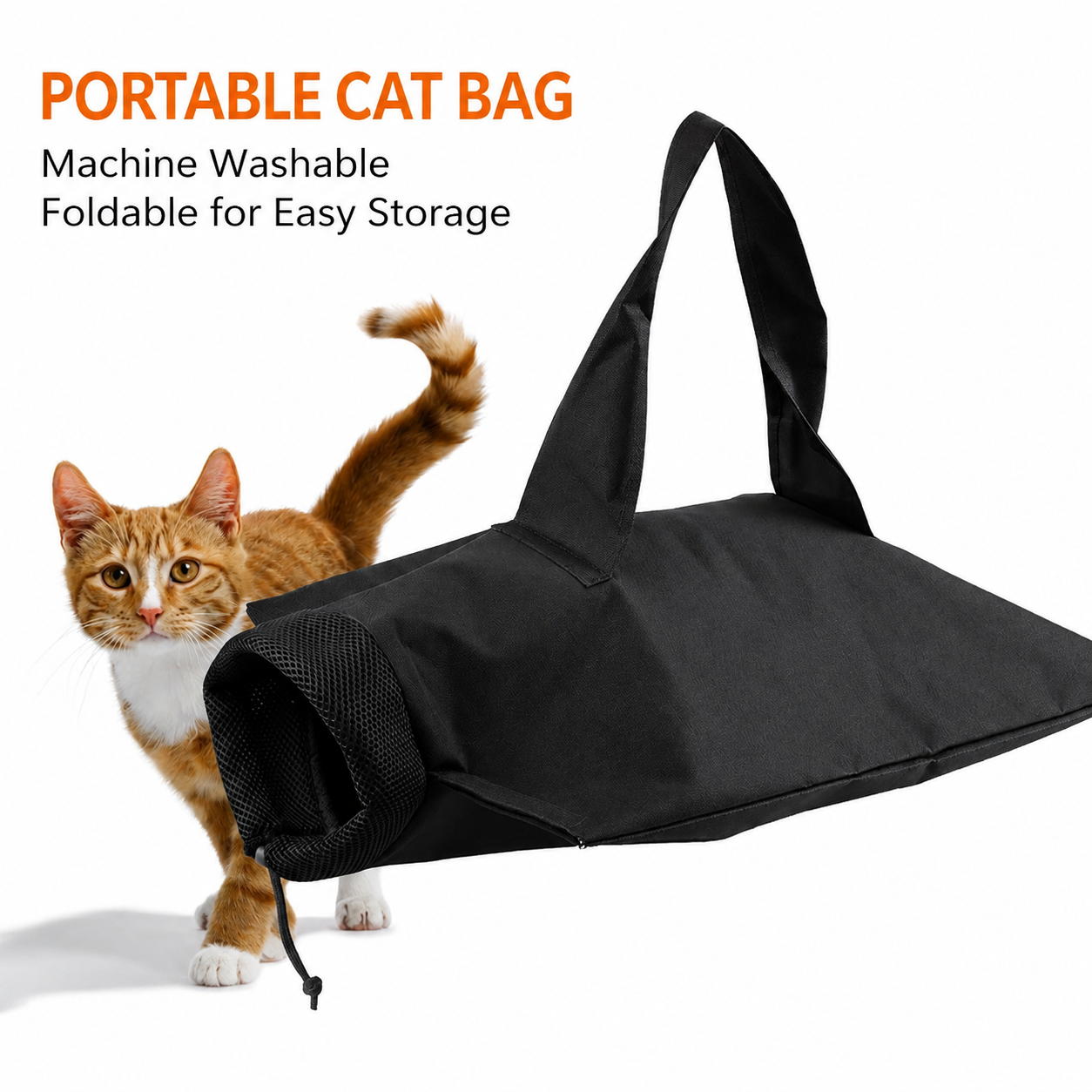 Portable Cat Carrier Bag for Travel view 10