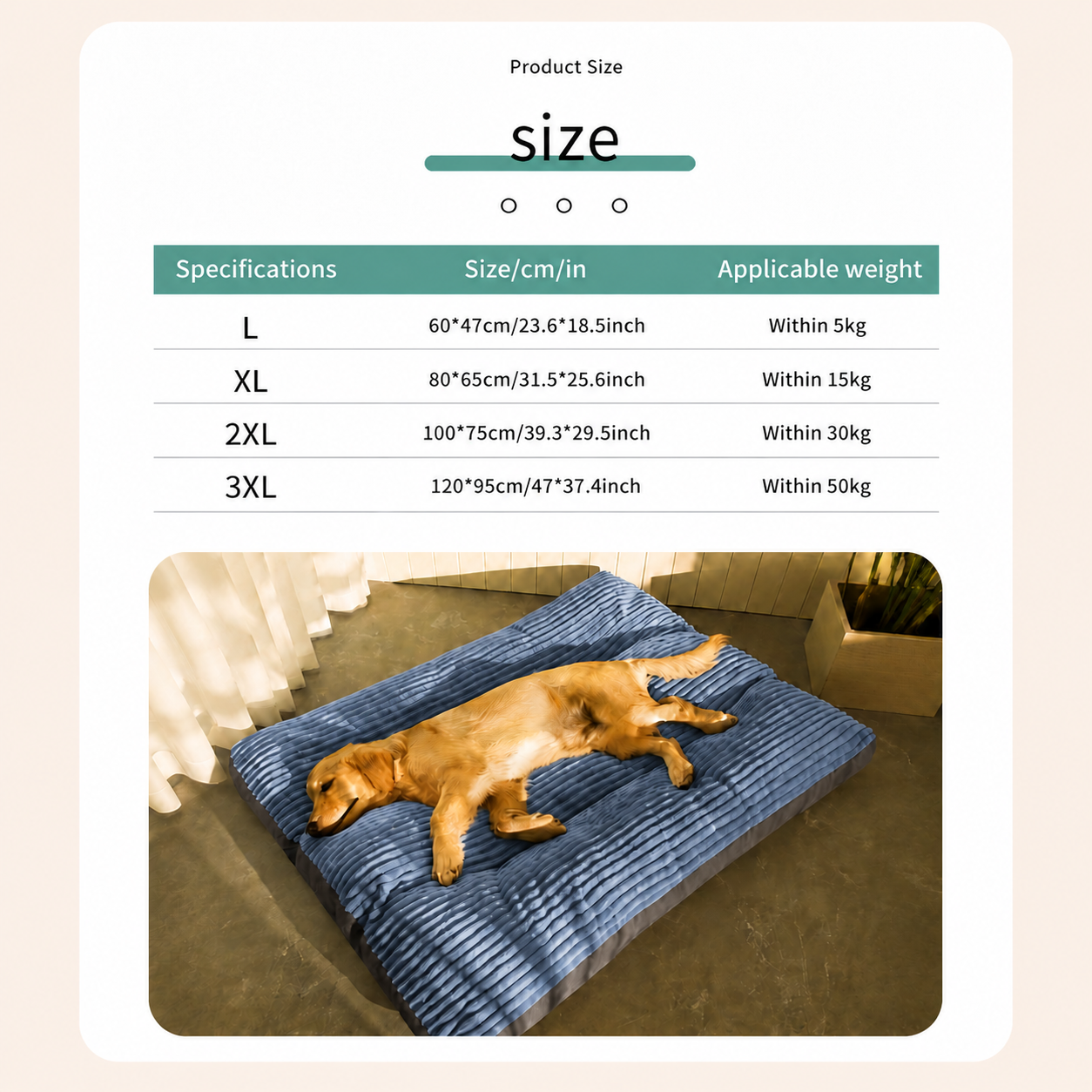 Luxuriously Soft and Thick Pet Sleeping Mat view 2