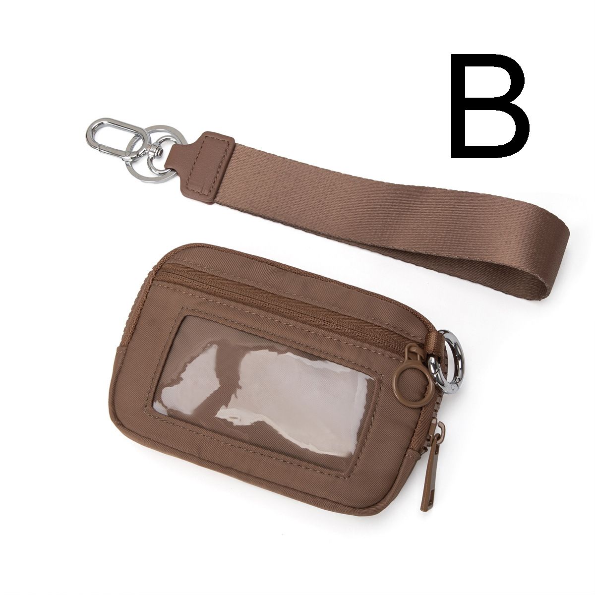 Waterproof Oxford Wristlet Wallet Card Holder with Detachable Wrist Strap view 14