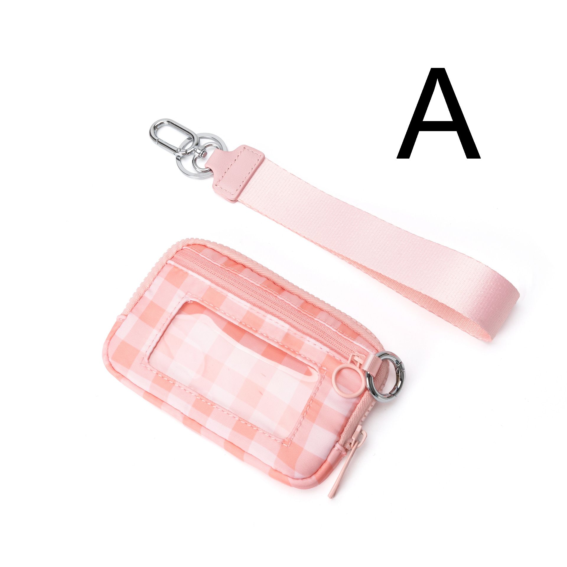 Waterproof Oxford Wristlet Wallet Card Holder with Detachable Wrist Strap view 12