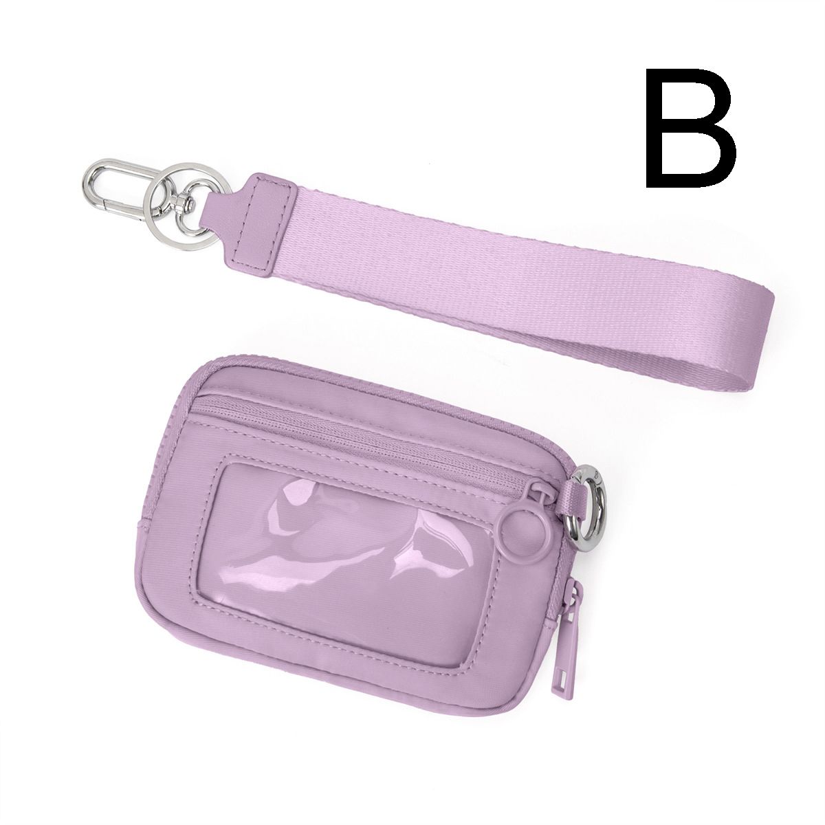 Waterproof Oxford Wristlet Wallet Card Holder with Detachable Wrist Strap view 11