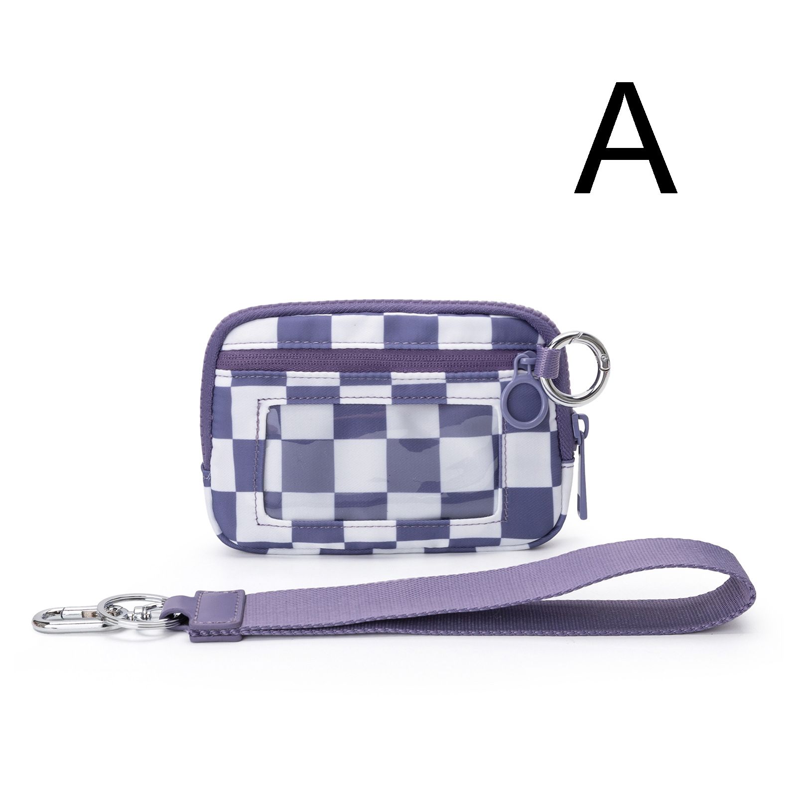 Waterproof Oxford Wristlet Wallet Card Holder with Detachable Wrist Strap view 12