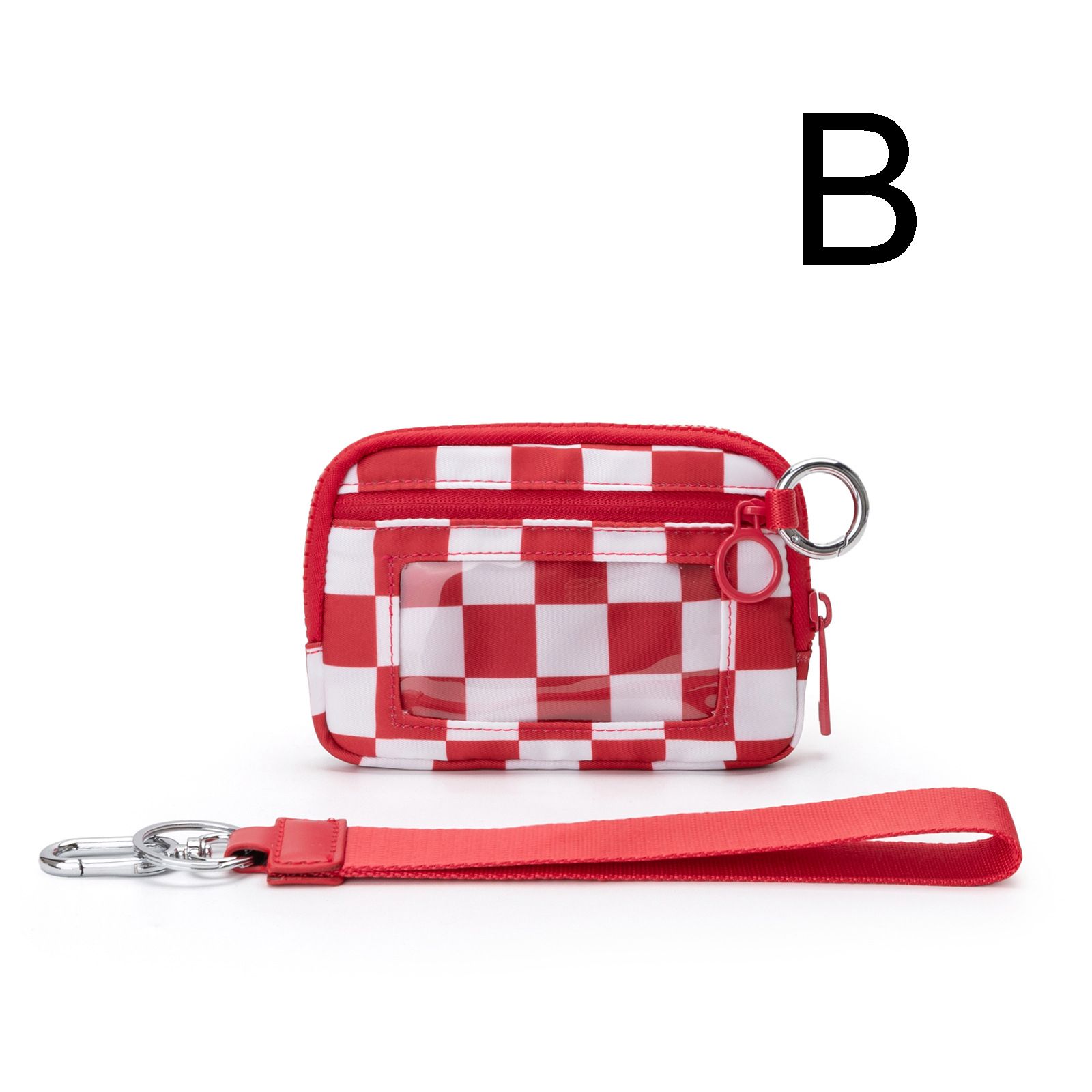 Waterproof Oxford Wristlet Wallet Card Holder with Detachable Wrist Strap view 12