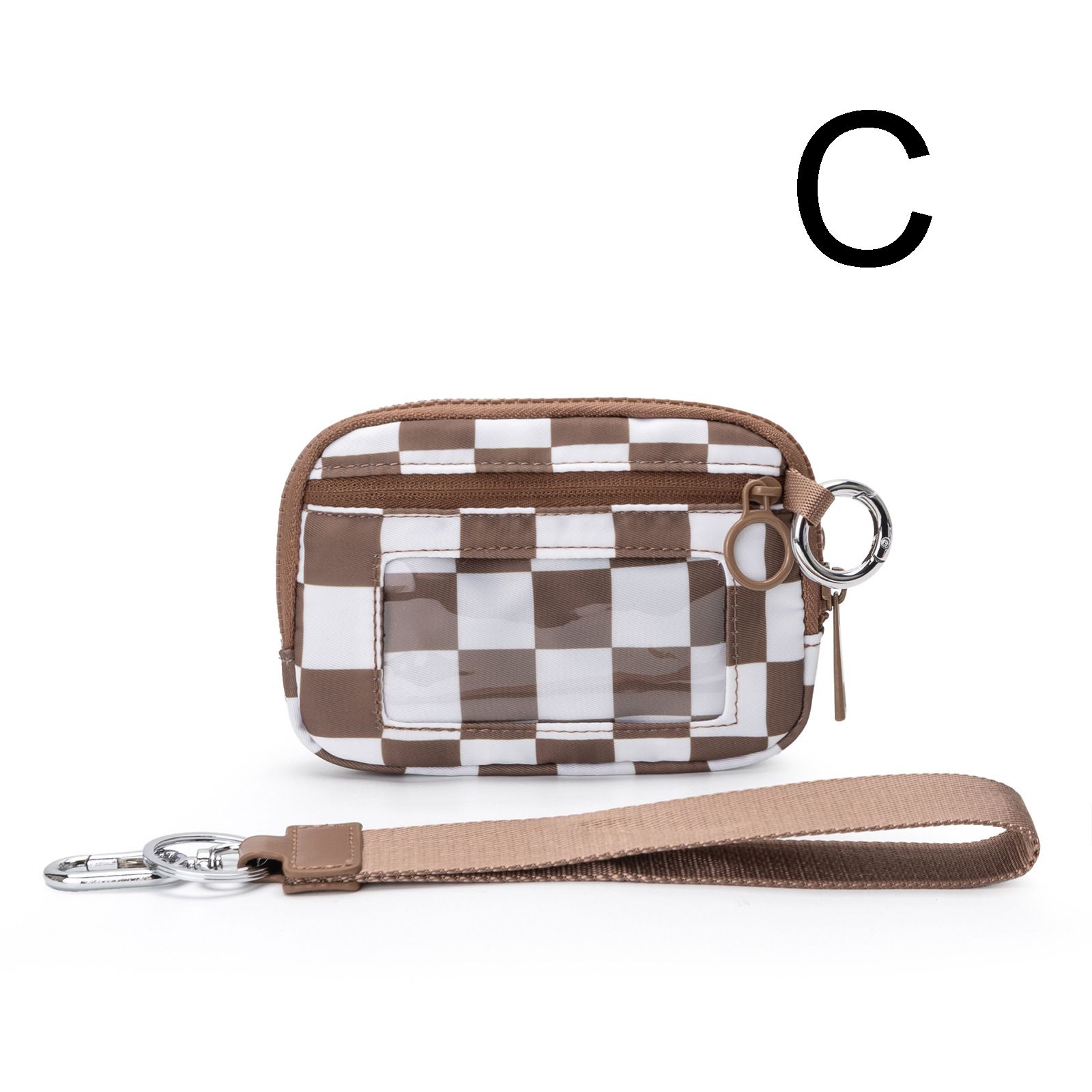 Waterproof Oxford Wristlet Wallet Card Holder with Detachable Wrist Strap view 13