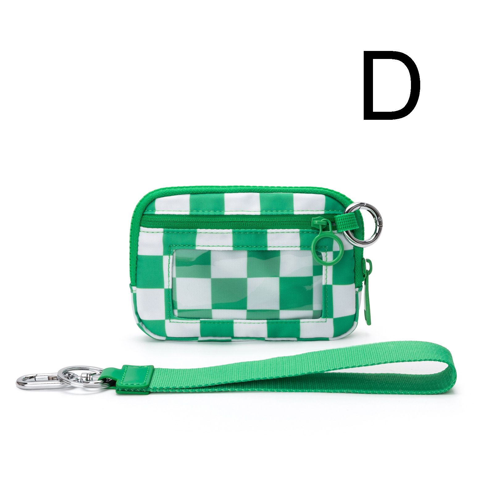 Waterproof Oxford Wristlet Wallet Card Holder with Detachable Wrist Strap view 14
