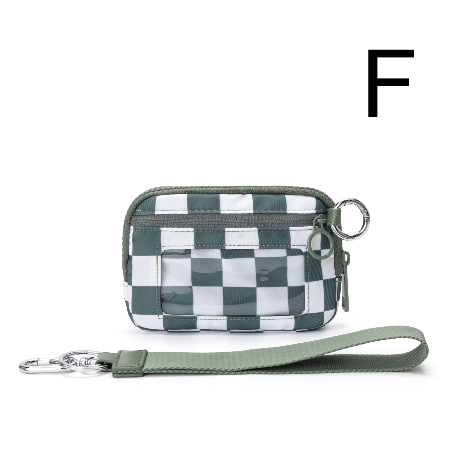 Waterproof Oxford Wristlet Wallet Card Holder with Detachable Wrist Strap view 12