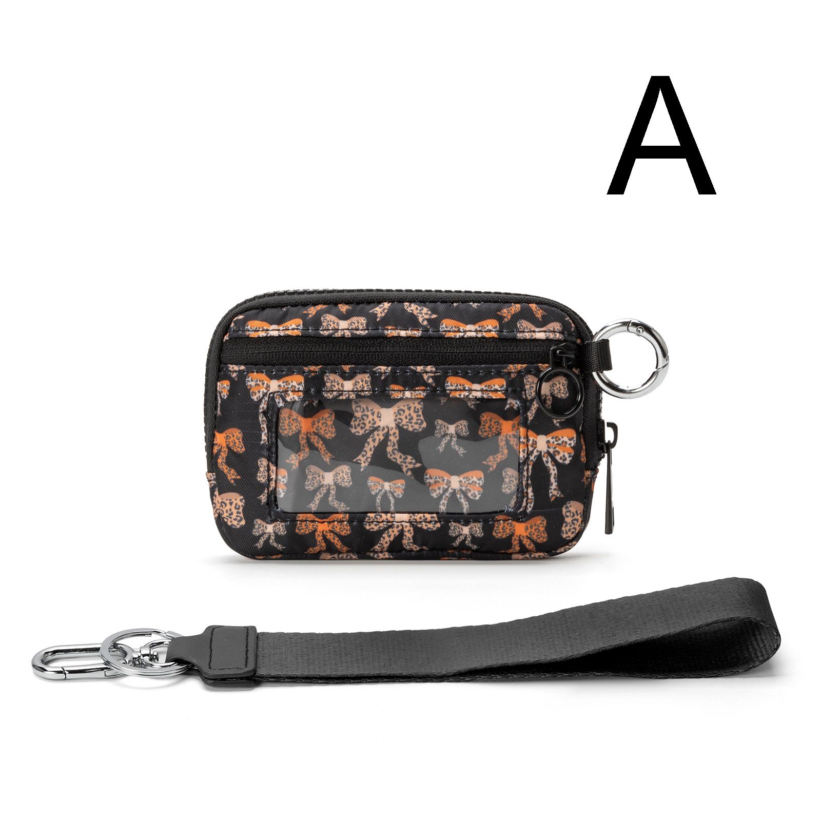 Waterproof Oxford Wristlet Wallet Card Holder with Detachable Wrist Strap view 13