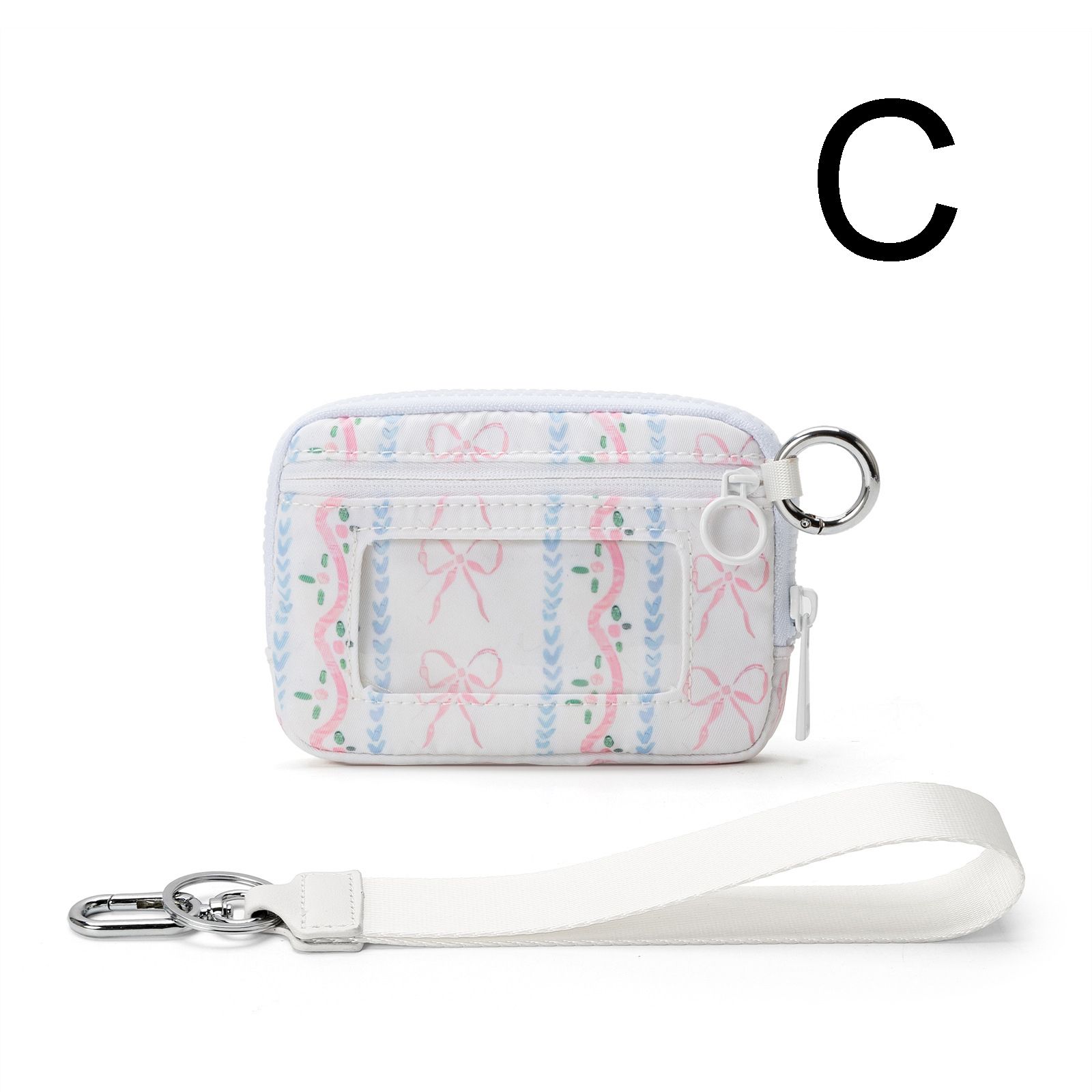 Waterproof Oxford Wristlet Wallet Card Holder with Detachable Wrist Strap view 15