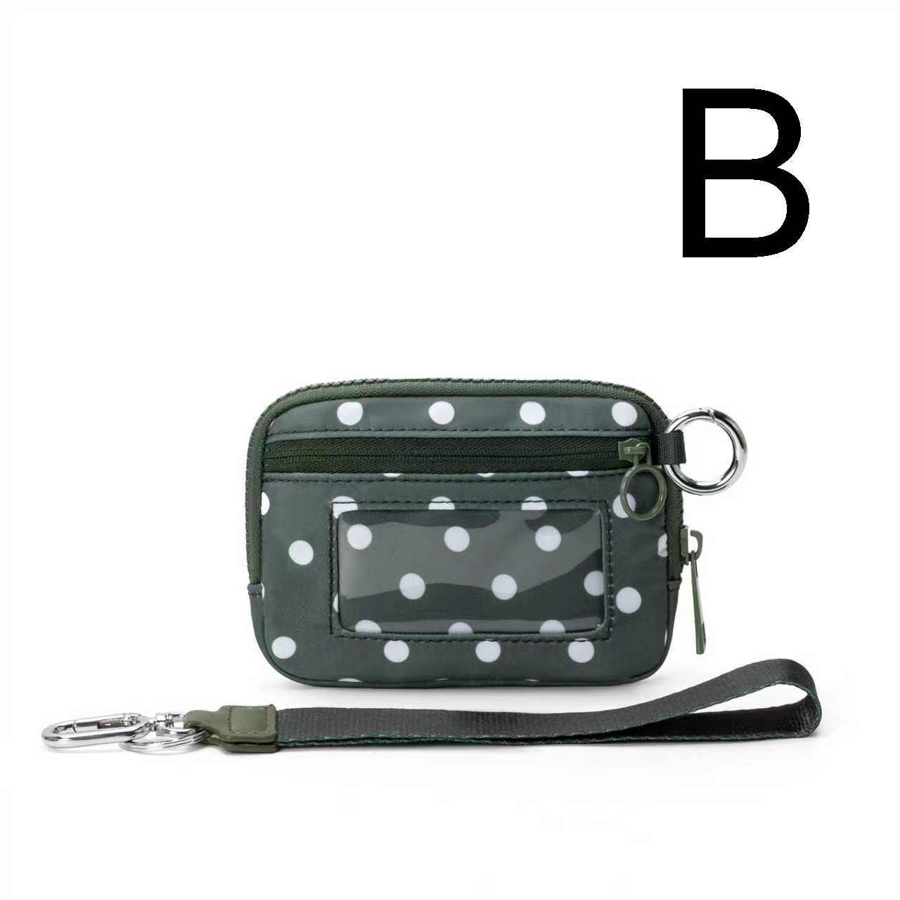 Waterproof Oxford Wristlet Wallet Card Holder with Detachable Wrist Strap view 12