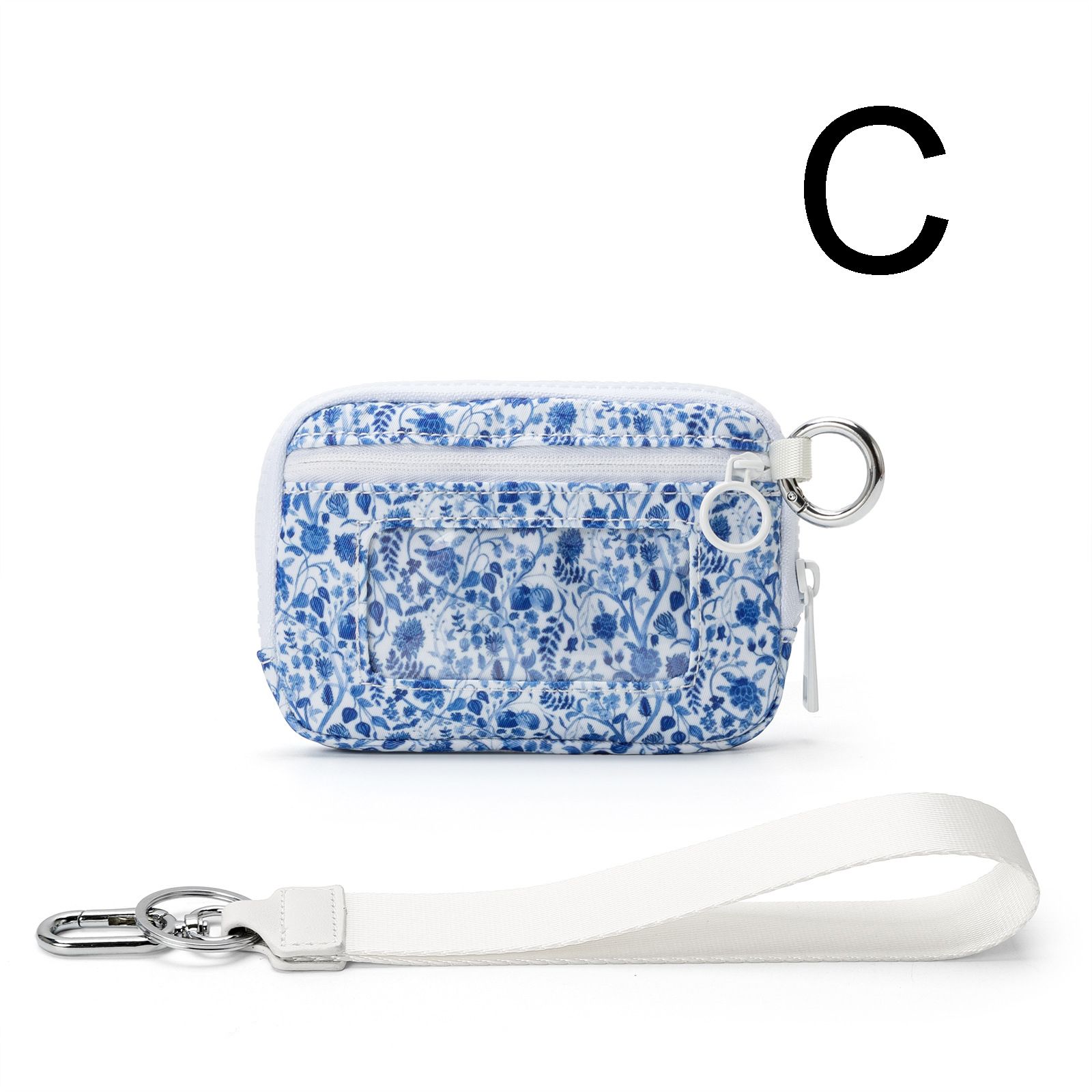 Waterproof Oxford Wristlet Wallet Card Holder with Detachable Wrist Strap view 13