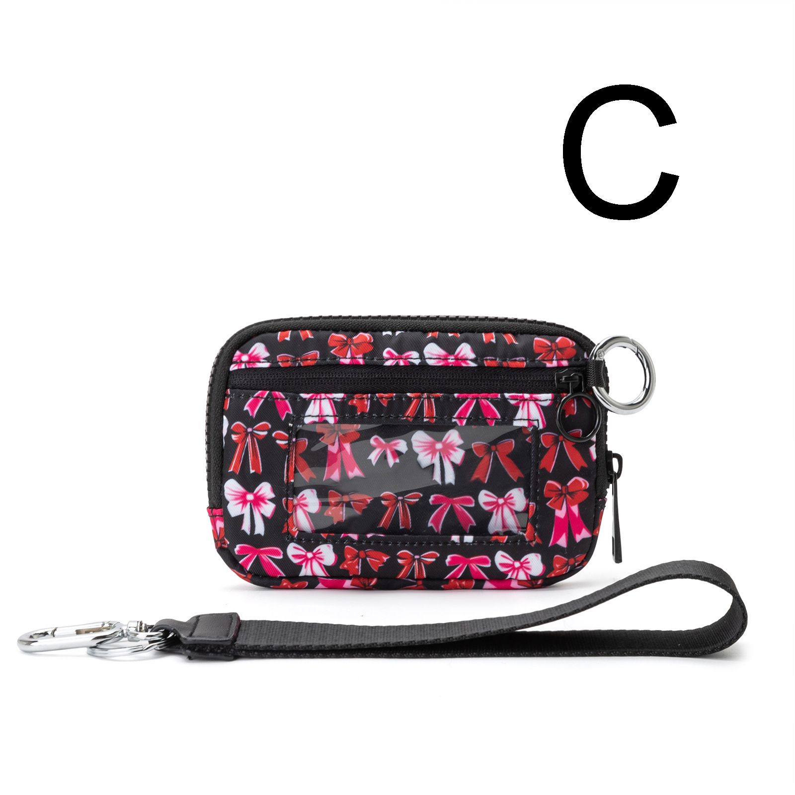 Waterproof Oxford Wristlet Wallet Card Holder with Detachable Wrist Strap view 13