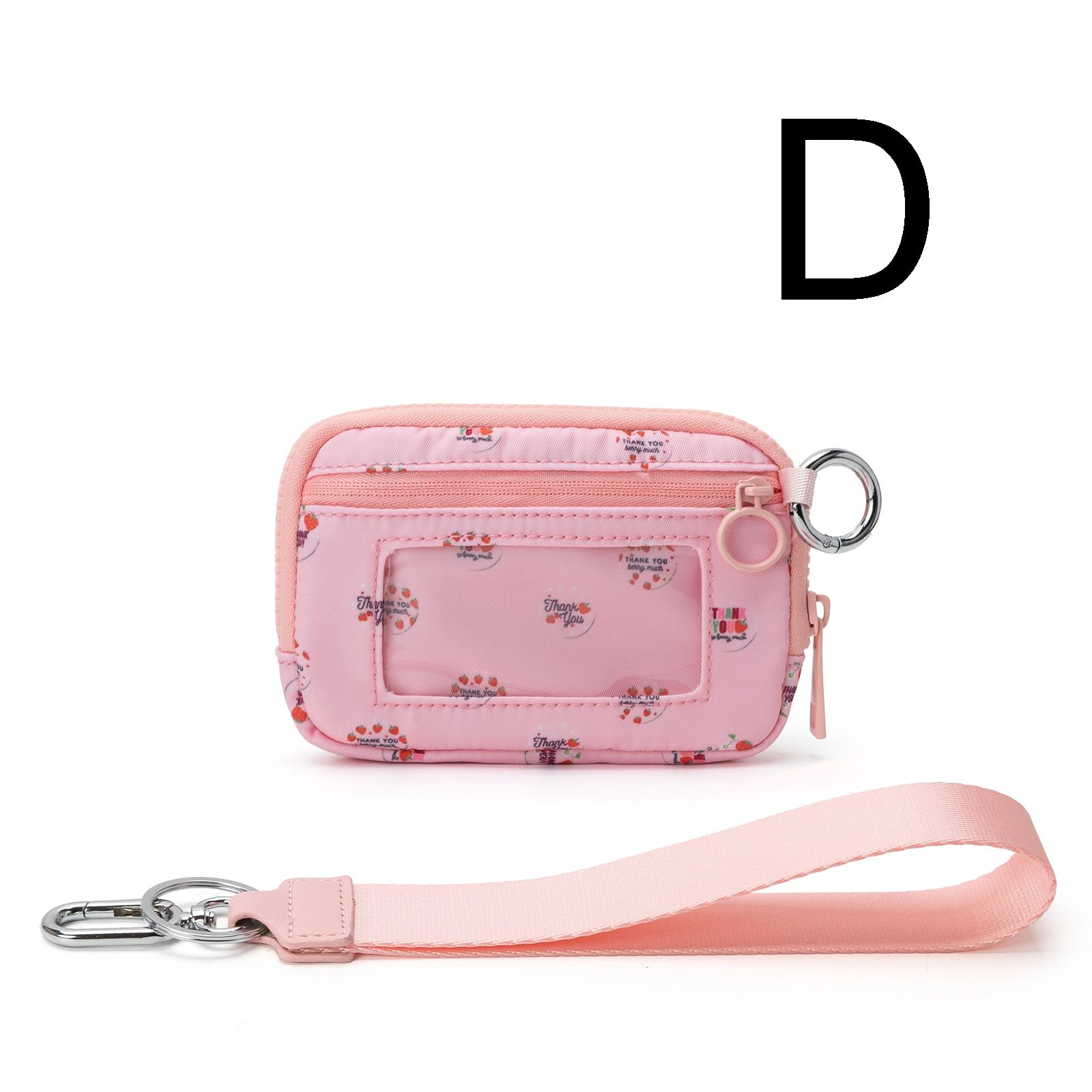 Waterproof Oxford Wristlet Wallet Card Holder with Detachable Wrist Strap view 14