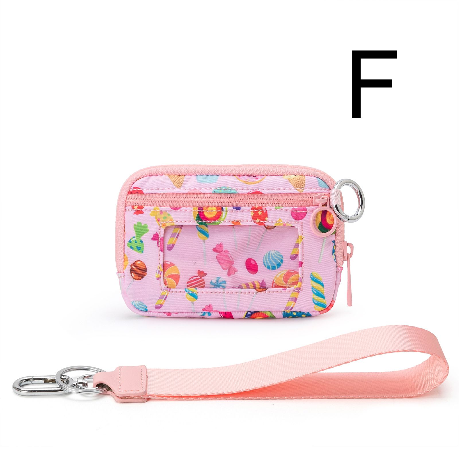 Waterproof Oxford Wristlet Wallet Card Holder with Detachable Wrist Strap view 12