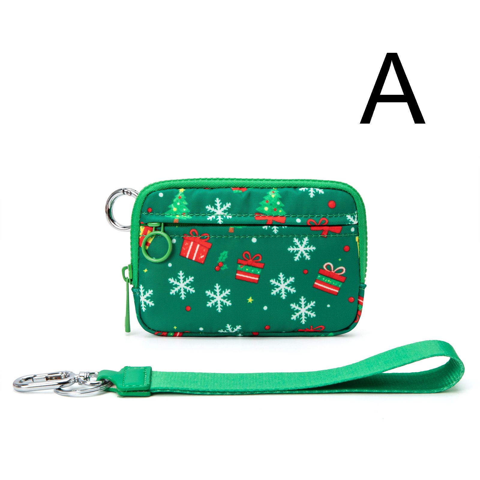 Waterproof Oxford Wristlet Wallet Card Holder with Detachable Wrist Strap view 13