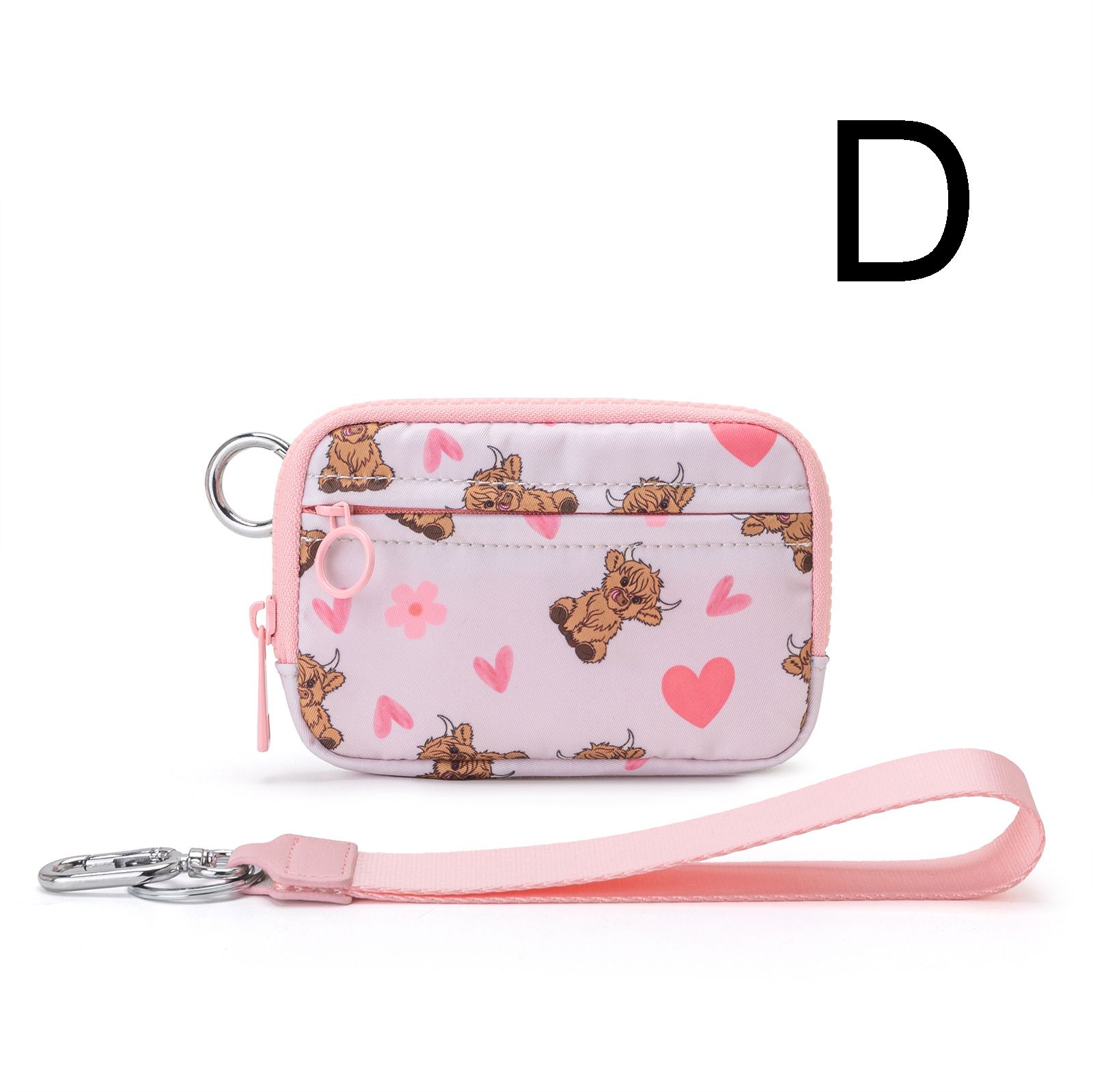 Waterproof Oxford Wristlet Wallet Card Holder with Detachable Wrist Strap view 14