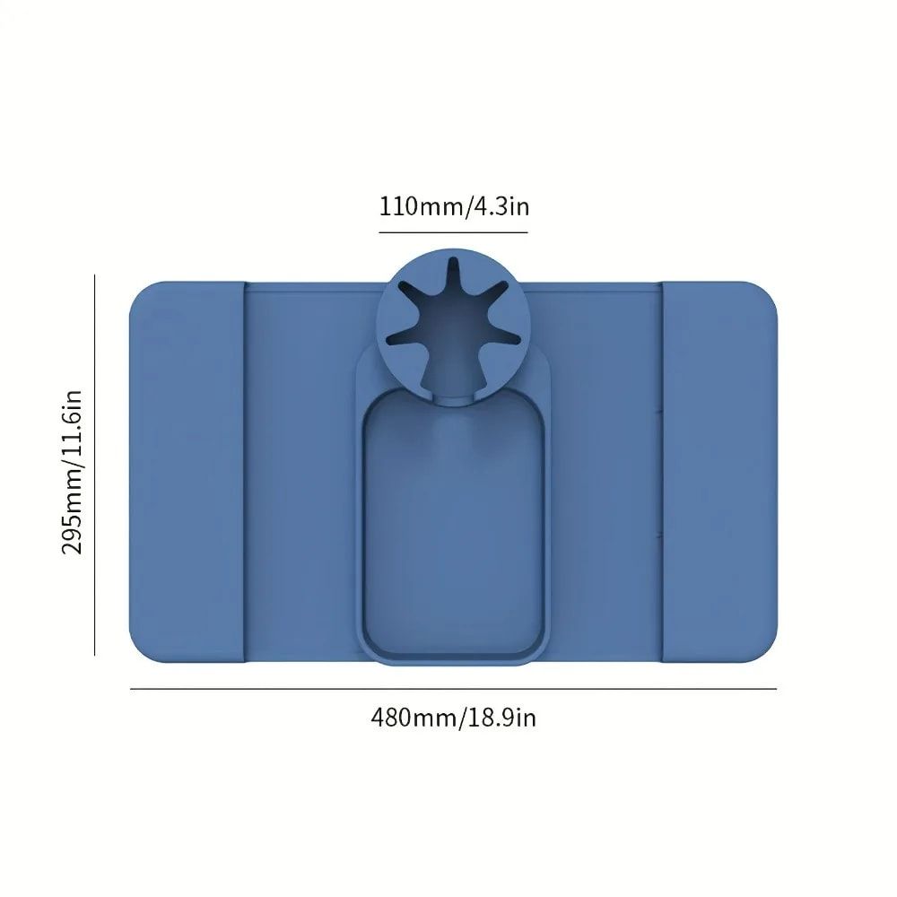 Tidy up your sofa side with this innovative silicone armrest caddy view 2
