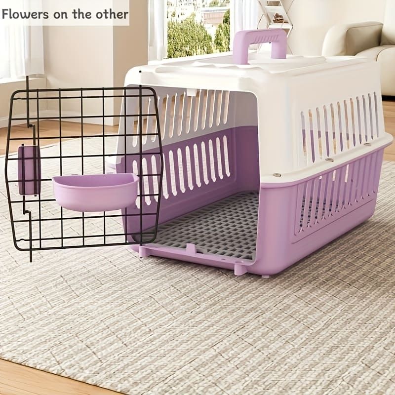 Portable Pet Carrier for Cats and Small Dogs view 8