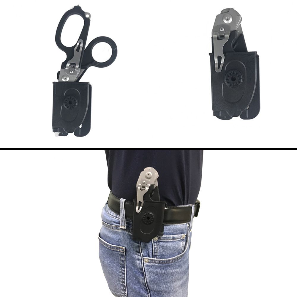 Multi-Function Folding Emergency Shear with 420HC Stainless Steel Blades view 5