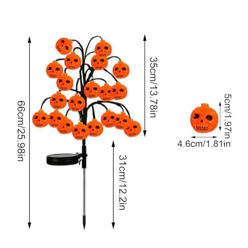 Bring Eerie Charm to Your Outdoor Space with Solar-Powered Halloween Stake view 13