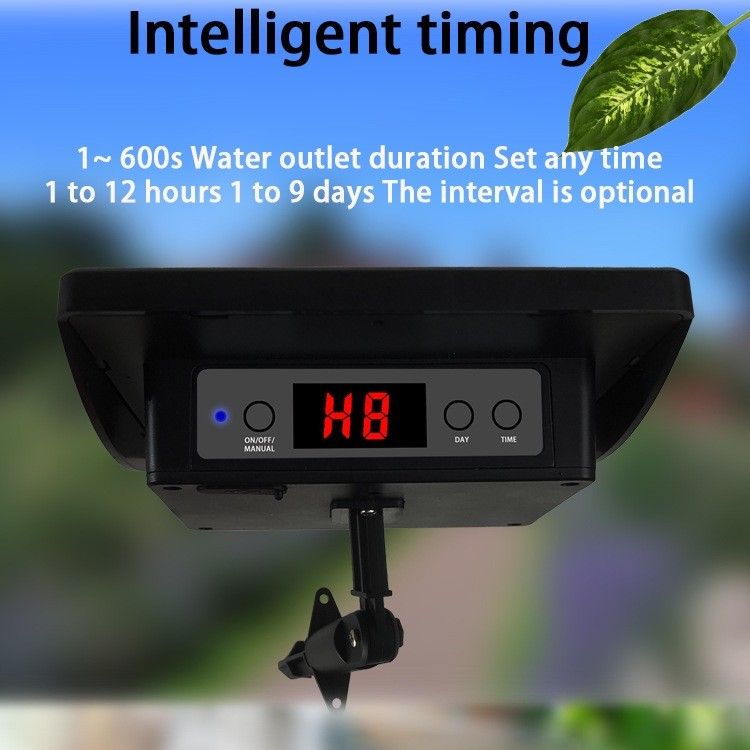 Solar-Powered Automatic Misting Irrigation Kit with Smart Timer view 7