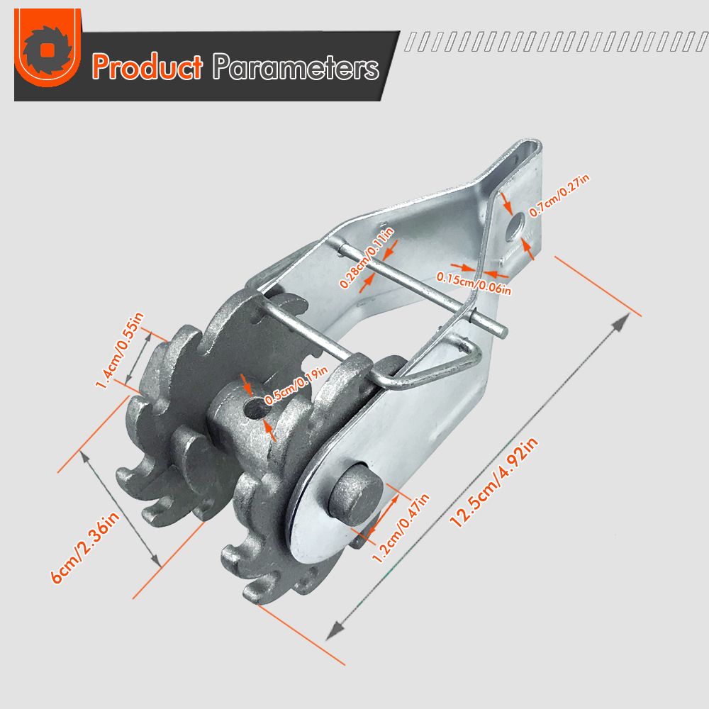 Heavy Duty Steel Wire Tensioner with Ratchet Mechanism and Bonus Wrench for view 3