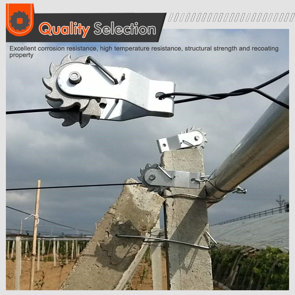 Heavy Duty Steel Wire Tensioner with Ratchet Mechanism and Bonus Wrench for view 8