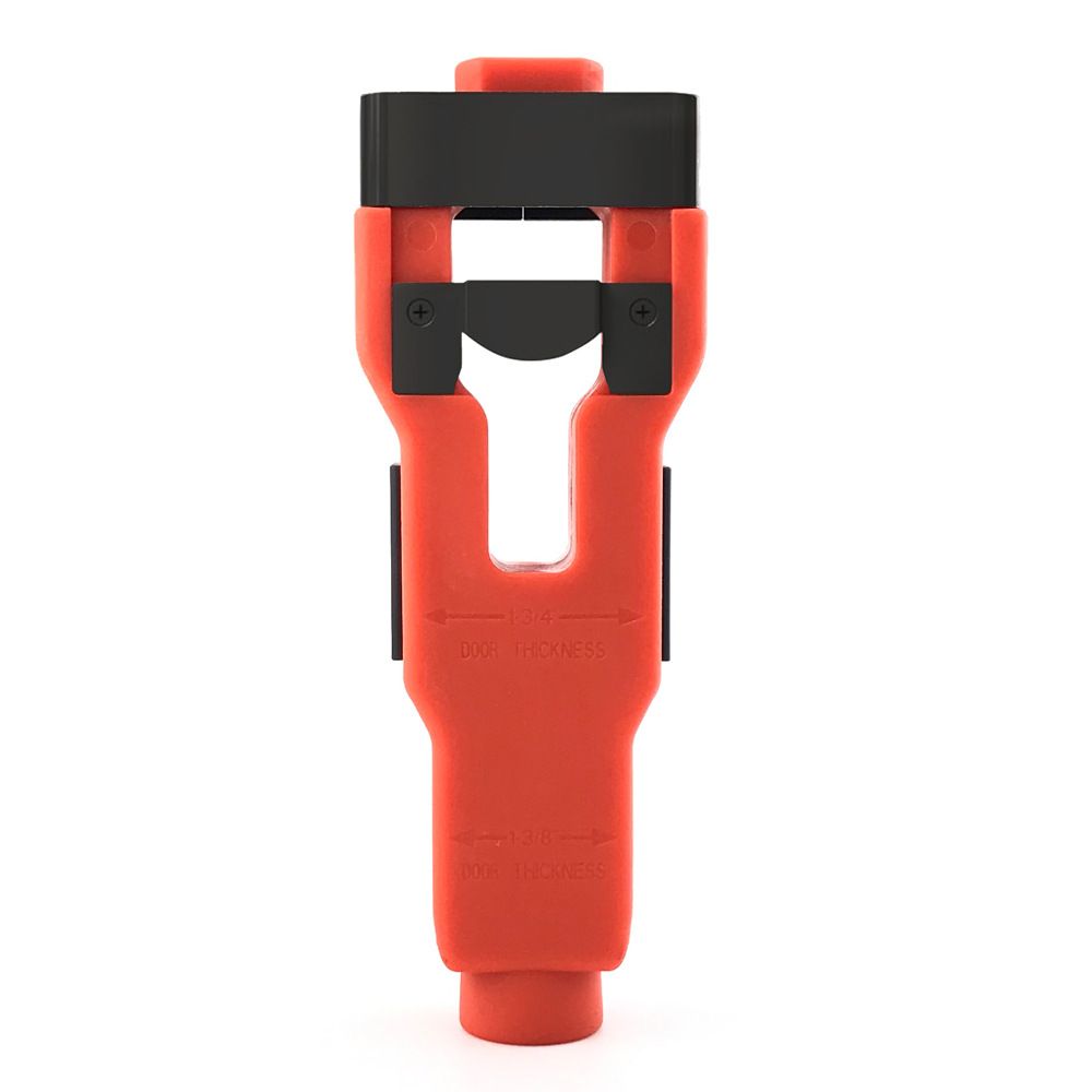 Door Latch Mortise Jig Template Tool with Dual Blades for Precise Lock view 11