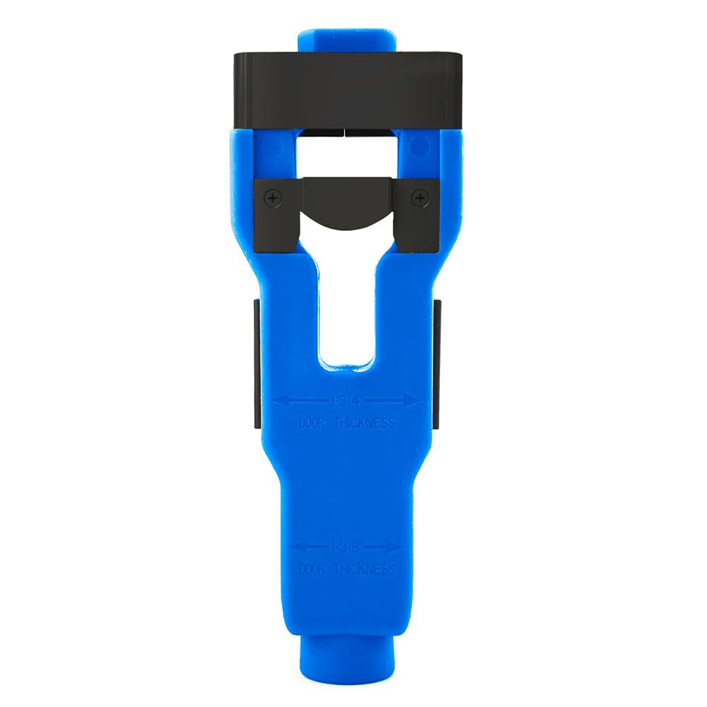 Door Latch Mortise Jig Template Tool with Dual Blades for Precise Lock view 13