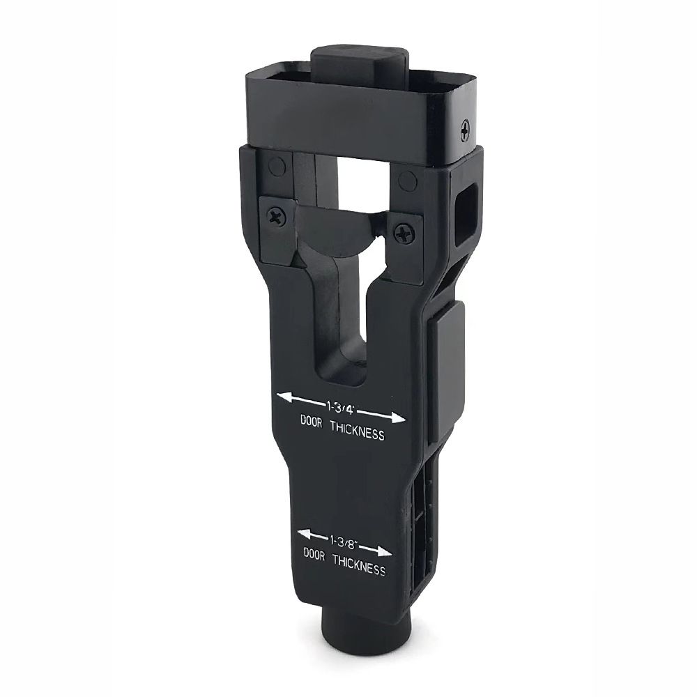 Door Latch Mortise Jig Template Tool with Dual Blades for Precise Lock view 14
