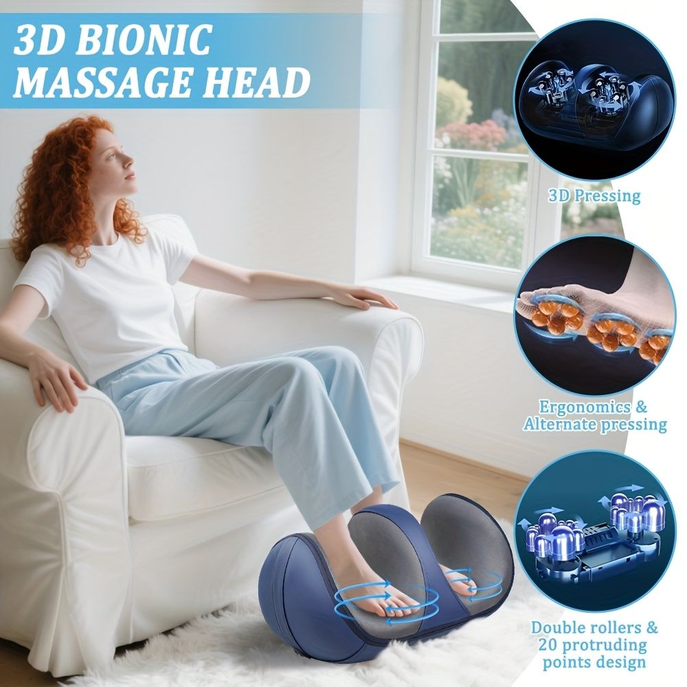 Blue 3D Bionic Foot Massager view 8