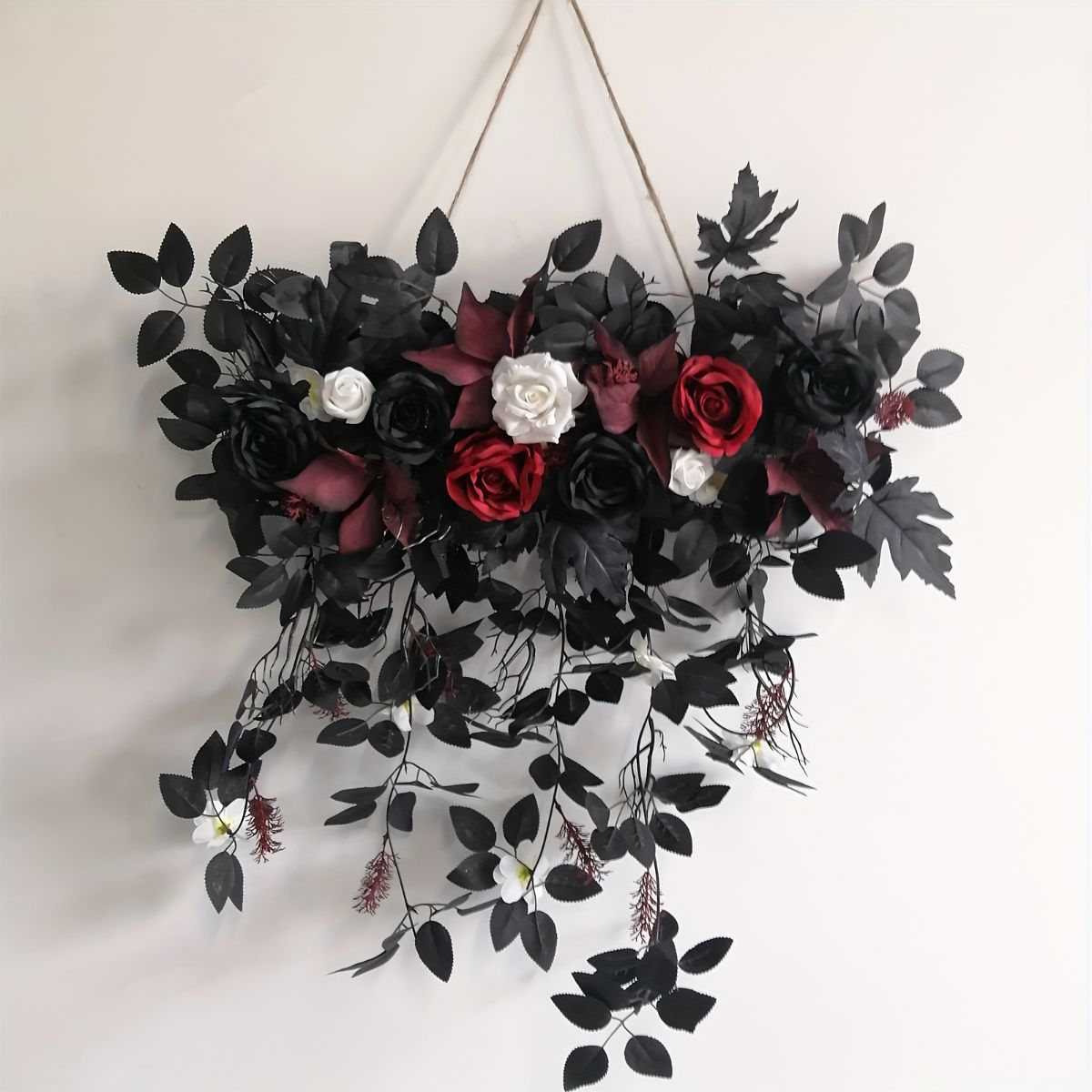 Artificial Hanging Floral Decor Home Decoration Door Decor Porch Decor Wall — image 1