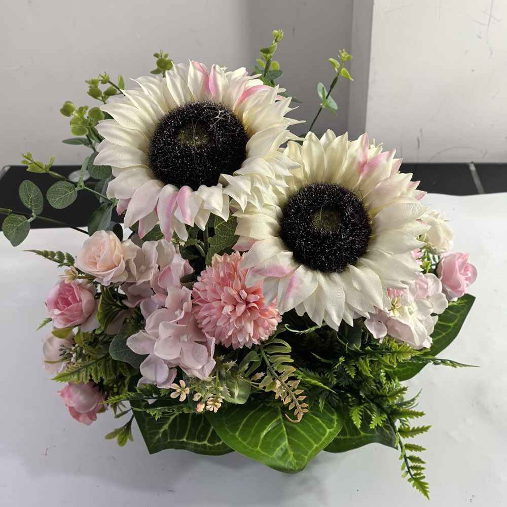 Artificial Lily Floral Arrangement Home Decor Garden Decor Australian Home view 8